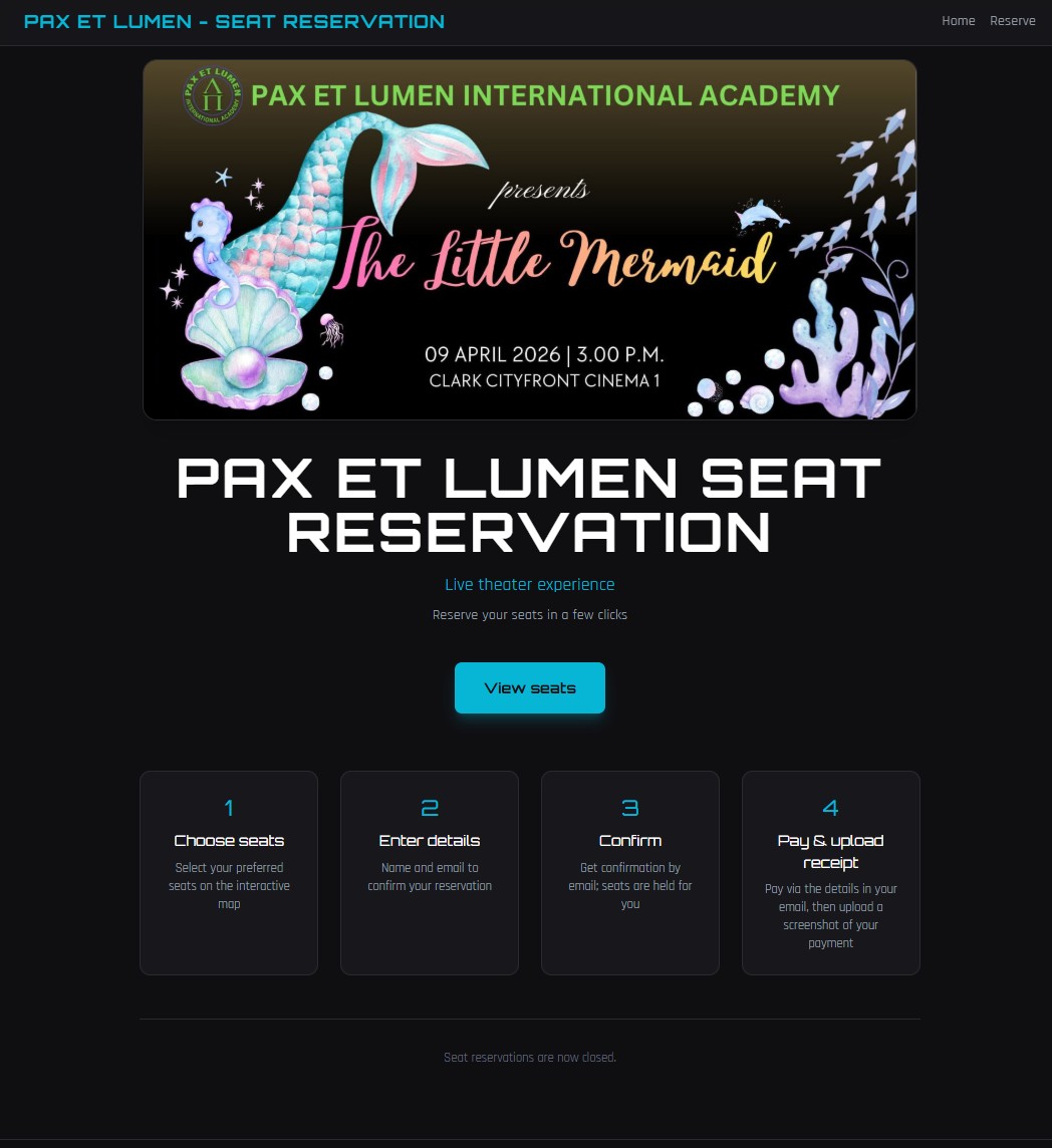 Seat Reservation
